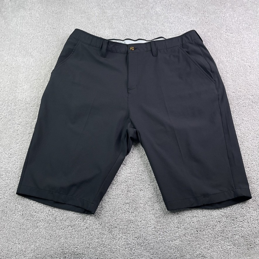 33000 Ft Shorts Mens 40 Black‎ Performance Stretch Chino Golf Hiking Outdoors